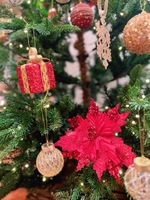 Fabricant chinois d'arbre de Noël Vente en gros moderne pré éclairé floqué le grand arbre de Noël artificiel blanc neige