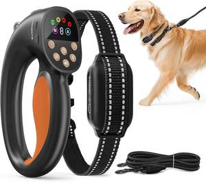 Correa Electrónica Inteligente Recargable para Perros, Collar de Entrenamiento Automático con Función de Vibración y Choque, Resistente al Agua IP67, Ecológico - Product Image 1