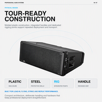 Prix Usine Promotionnel Haut-parleur Line Array Actif HDL 40A Personnalisé 800W 4 Ohms Boîtier Plastique pour Événements Live, Théâtre et Location AV