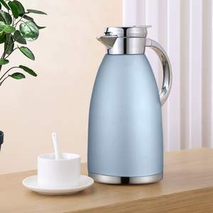 DB 2.3L bleu flacon en acier inoxydable isolé sous vide 3 couches ventre tasse motif 8L capacité verres pour la maison et le bureau - Product Image 5