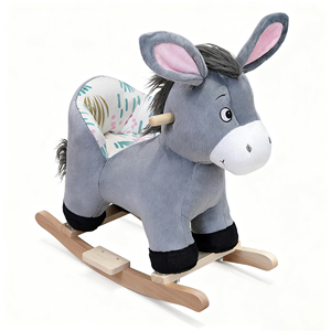 Vente directe d'usine de fauteuils à bascule pour animaux de compagnie dans différents styles, fauteuil à bascule en peluche pour enfants en forme de lapin - Product Image 4