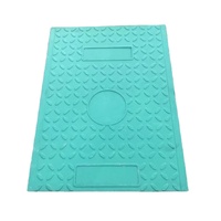 Couvercle de regard composite BMC B125 Norme EN124 Certifié CE ISO Couleur personnalisée Anti-vol