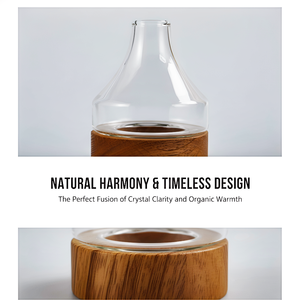 Vaso in Vetro Creativo a Forma <span class=keywords><strong>di</strong></span> Tronco, Vaso Idroponico da Tavolo, Ornamento Durevole per Composizioni Floreali in Soggiorno, Decorazione per la Casa - Product Image 4