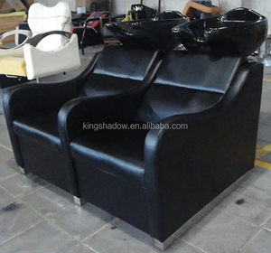 حوض أثاث محل حلاقة الشعر صالون الغسيل العكسي كراسي مزدوجة الشامبو كرسي الشامبو عاء - Product Image 6