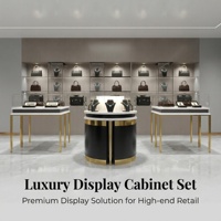 Vitrine à bijoux autoportante personnalisée avec éclairage LED et verre trempé pour salle d'exposition et magasin de détail