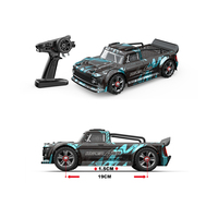 Voiture de rallye RC haute vitesse MJX Hyper Go 1/14 avec gyroscope, châssis métallique, roue de drift supplémentaire, moteur brushless 14301 et télécommande de course