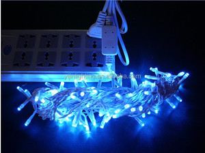 Trang chủ Giáng sinh trang trí đám cưới Xmas Chuỗi cổ tích Ánh sáng Vòng hoa Dải Đảng đèn 10m 100 Led PVC - Product Image 5