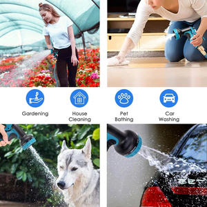 Nuovo Arrivo Avvolgitubo da Giardino Espandibile Bicolore in PVC da 45m Flessibile Magico con Connettori in Ottone Massiccio da 3/4'' (2 pollici) - Product Image 5