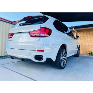 สปอยเลอร์กันชนหลังรถยนต์ ชิ้นส่วนตกแต่งสำหรับ BMW X5 F15 2013-2019 ฝาครอบป้องกันกันชน อุปกรณ์ตกแต่งรถยนต์ - Product Image 4