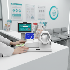 Huasheng Medical, Proveedor de Soluciones de Quioscos de Atención Médica Confiables para Larga Plazo, Quiosco de Atención Médica Portátil de Escritorio OEM HS-S05 - Product Image 5