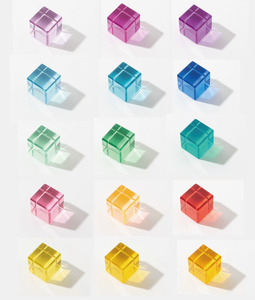 บล็อกตัวต่อสีรุ้งเอเคอร์สำหรับเด็กของเล่นเพื่อการเรียนรู้เบื้องต้น - Product Image 6