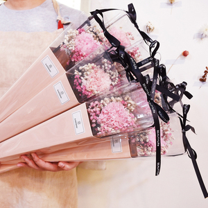 Caja de Regalo de Flores Preservadas Portátil de Lujo ZL, Bolsa para Rosas Preservadas, Ramo Hecho a Mano, Caja de Regalo para Flores de San Valentín - Product Image 2