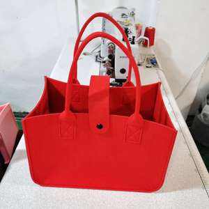 Сумка из войлока, подарочная упаковка для конфет, свадьбы, дня рождения, подарочные пакеты, подарочные пакеты, 23*23*12 см - Product Image 3