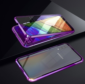 Double <span class=keywords><strong>Side</strong></span> HD 360 bảo vệ hấp phụ kim loại khung Glass Magnetic trường hợp điện thoại cho iPhone 16 Pro Max Cover quay lại 17 Pro Max trường hợp - Product Image 4