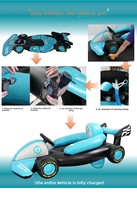 Bateau gonflable électrique flottant avec hélice intégrée, modèle de course, pour divertissement aquatique en piscine, chaise longue flottante avec dossier