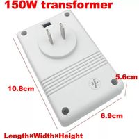 Adaptateur de voyage transformateur 70w 130w 500w, chargeur à interrupteur, convertisseur professionnel 220V vers 110V, convertisseur de tension double haut/bas