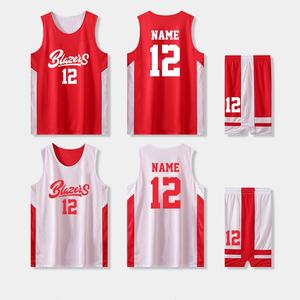 Camiseta sin mangas de baloncesto profesional de doble cara, hecha a medida para palos, hombros reforzados, pantalones cortos de doble panel, diseño informal 100% - Product Image 5