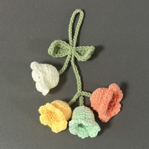 Nuovo Stile di Ciondolo a <span class=keywords><strong>Campanula</strong></span> in Cotone Intrecciato, Morbido e Adorabile, con un Filo di Campanule per la Creazione di Gioielli - Product Image 3