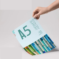 Flyers et brochures personnalisés en papier et carton, impression offset couleur, pelliculage, affiches promotionnelles commerciales