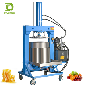 Presse à miel électrique hydraulique 169L / Presse à fruits, panier en acier inoxydable 304, machine industrielle d'extraction de jus - Product Image 4