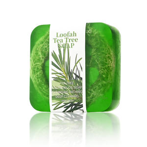 Aceite esencial de árbol de té <span class=keywords><strong>australiano</strong></span> transfronterizo, barra sólida de jabón, lufa, baño de limpieza hecho a mano, Limpieza Profunda, hidratante grande - Product Image 6