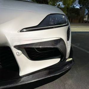 Venta al por Mayor de Rejillas de Ventilación Delanteras de Fibra de Carbono Estilo OEM para <span class=keywords><strong>Toyota</strong></span> <span class=keywords><strong>Supra</strong></span> A90 A91 <span class=keywords><strong>Mk5</strong></span> - Product Image 5