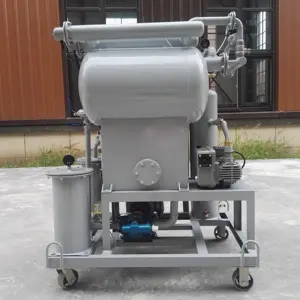 Vacuum Filtration Machine Vacuum Single Stage Transformer Oil Filtration Machine
