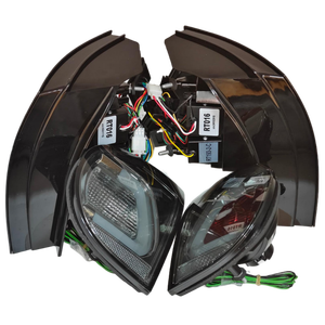 Lắp ráp Đèn Led Đuôi Ba hình chữ C cho <span class=keywords><strong>VW</strong></span> Golf MK5 2003 - 2008 | nâng cấp tín hiệu rẽ tuần tự động - Product Image 3