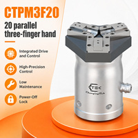 Mano Robótica Programable de Tres Dedos CTPM3F20 para Carga, Descarga y Manipulación de Materiales en Máquinas Automatizadas