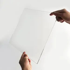 3D Printer Borosilicate Glass Plate Ultra Thin Flat Tempered Borosilicate Glass Sheet