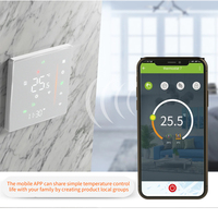 Beca BAC-006 2 boru 4 boru Wifi enerji tasarrufu Fan Coil kontrolörü haftalık programlama merkezi klima termostatı