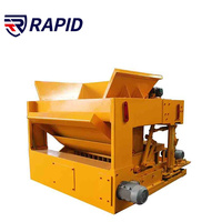 Machine à blocs de béton mobile RPT6-30, machine à briques manuelle pour débutants et investisseurs