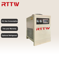 Sécheur d'air réfrigéré RTTW économique 0,52 kW 1,5 m³/min 0,6 CV avec ventilateur supérieur pour compresseur d'air à vis