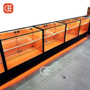 Nhà Máy LED ánh sáng hookah hiển thị trường hợp hiển thị màu xanh lá cây thuốc lá tủ kính hiển thị hiển thị trường hợp khói cửa hàng cho xì gà - Product Image 5