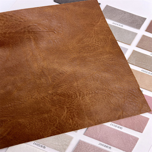 1.2Mm Mềm Mịn Vegan Da Lộn <span class=keywords><strong>PU</strong></span> Nổi Giả Da Tổng Hợp Cuộn Vải Cho Tự Làm Túi Xách Xe Bọc - Product Image 1