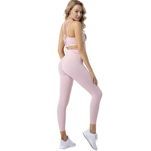Fast Delivery Women Dry Fit <span class=keywords><strong>Gym</strong></span> Wear Fitness Set Seamless Yoga Suit 3 Pieces Yoga Workout Set - Product Image 1