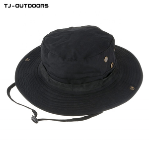 Nylon al aire libre Camo Casual Sombrilla Sombrero de ala redonda Tactical Skirmish Sports Cap - Product Image 3