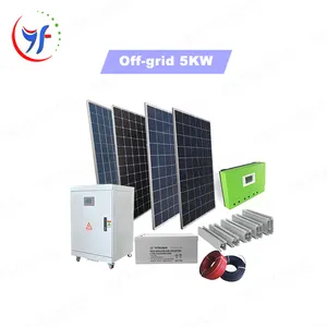 Kit Energe Lengkap Panel Surya Off Grid, 1kw 2kw 3kw 5KW, Harga Murah Gratis Pengiriman Sistem Surya Off Grid