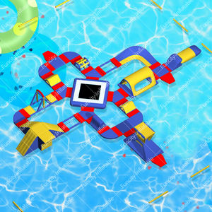 <span class=keywords><strong>Parc</strong></span> <span class=keywords><strong>aquatique</strong></span> gonflable flottant d'extérieur populaire d'été, livraison gratuite - Product Image 4