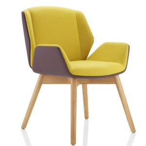 chaise de bureau en cuir moderne et confortable 36028-902/LDM03 - Product Image 2