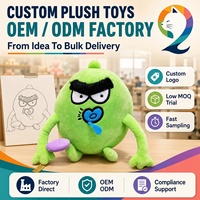 Peluche personnalisée Mascotte, Échantillonnage Rapide en 7 Jours, Poupée, Marchandises de Parc d'Attractions, Peluche Personnalisée