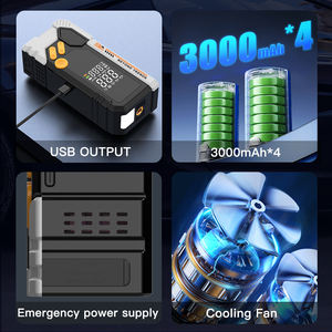 צ 'כית 120w-שימוש בקפיצה מתנע עם צמיג אלחוטי מתנפחים תצוגה דיגיטלית הוביל אור חשמל אור - Product Image 3