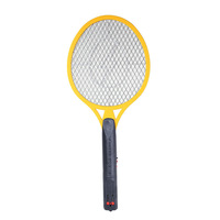 Raquette électrique anti-moustiques et insectes portative en gros, avec filet de sécurité 3 couches, écologique et batterie remplaçable