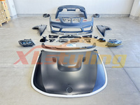XLstyling, gran oferta, conversión de estiramiento facial para coche, rejilla de parachoques trasero delantero, falda lateral, Kit de carrocería M4 para BMW E90 Pre 2005 -2008