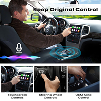 Adaptateur CarPlay sans fil en aluminium sur mesure, dongle automobile pour les connaisseurs de technologie, compatible avec Apple CarPlay et Android, ajustement parfait pour les voitures