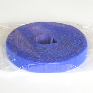 Bán Buôn Màu Xanh 14.5Mm Nylon Hook Vòng Băng Cuộn Đàn Hồi Quan Sát Cáp Cho Văn Phòng Nhà & Lớp Học Lưu Trữ Tổ Chức - Product Image 4