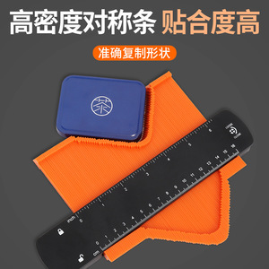 Bont Contour Gauge 24 In Plastic Molded Ruler For Woodworking And Sheet Metal Measurement - Product Image 4