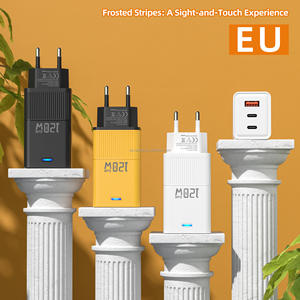EU US UK Stecker 120W <span class=keywords><strong>3</strong></span>-Port USB Typ-C Ladegerät Schnellladung 120W USB-C Handy-Ladeadapter Typ-C Wandladegerät - Product Image 3