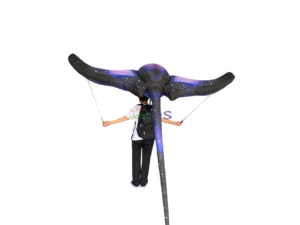 Marioneta Inflable de <span class=keywords><strong>Pez</strong></span> Diablo, Marioneta de <span class=keywords><strong>Pez</strong></span> <span class=keywords><strong>Murciélago</strong></span>, Decoración Marina Inflable para Eventos y Desfiles - Product Image 4