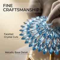 Broche de danseuse de ballet en cristal facetté, ornée de cristaux sertis à la main, design couronne tendance